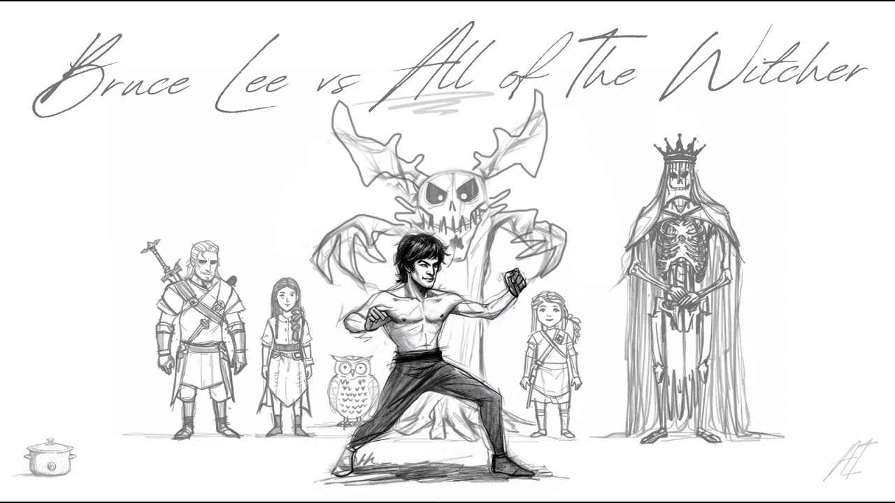 Can Bruce Lee beat ALL of The Witcher in Unmatched?!