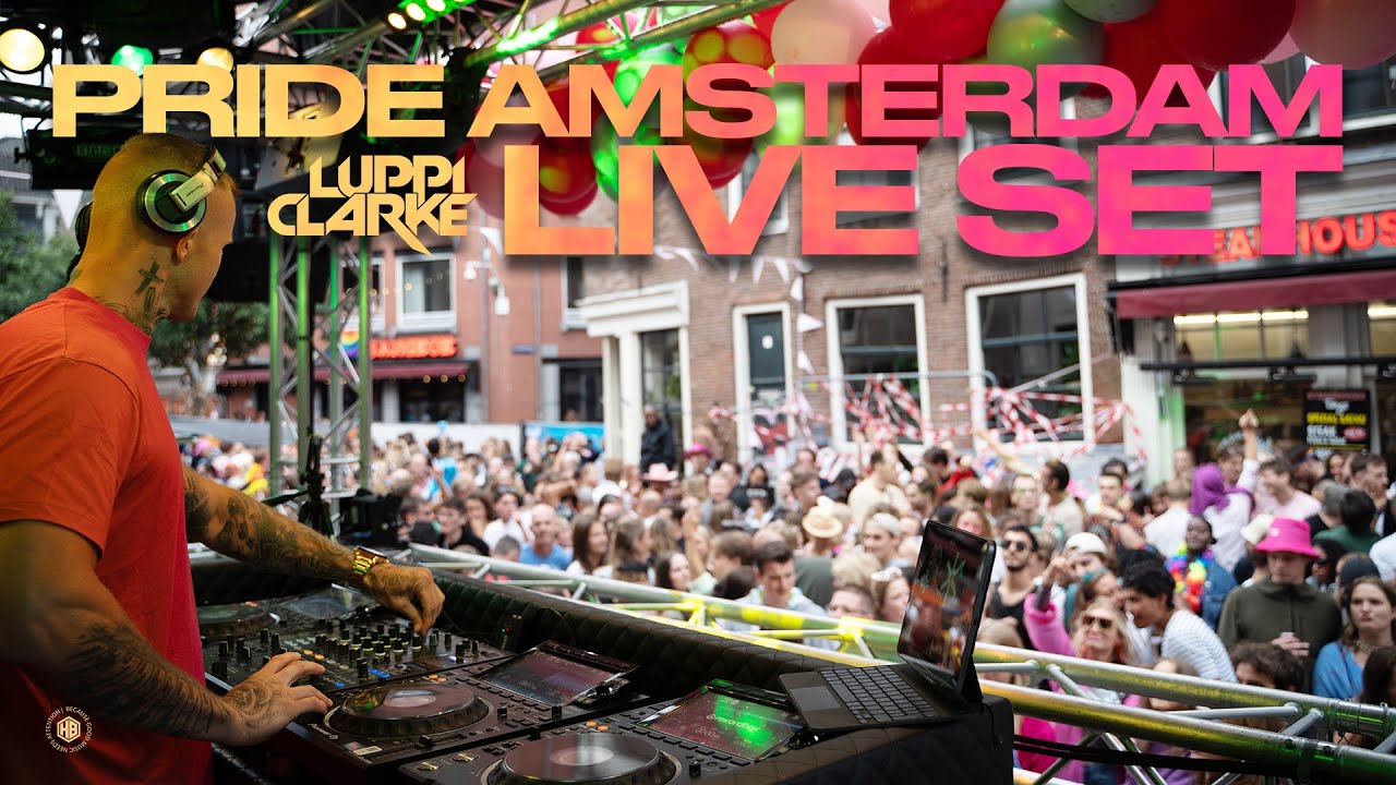 Luppi Clarke - Live DJ Set @ STREETPRIDE | Amsterdam | Netherlands