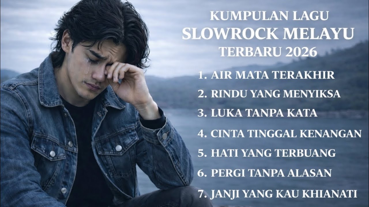 KUMPULAN LAGU SLOW ROCK MELAYU TERBARU 2026 || LAGU GALAU,  PALING GALAU & MENYAYAT HATI 💔