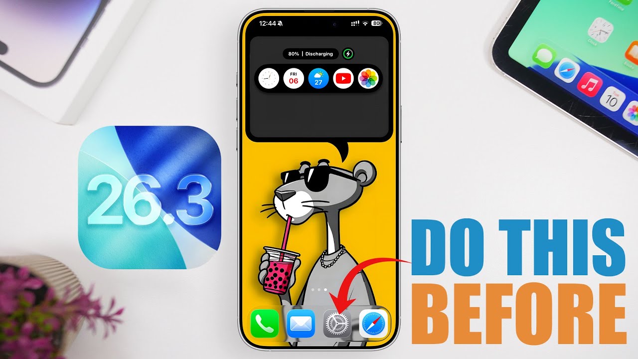 iOS 26.3 - Do this Before You Update !