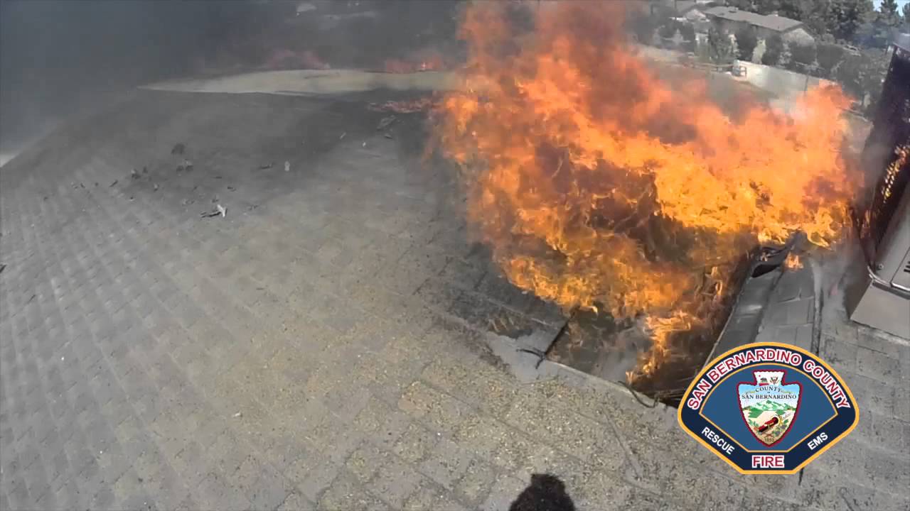 SBCoFD Structure Fire Division 3 City of Victorville Condor Road.