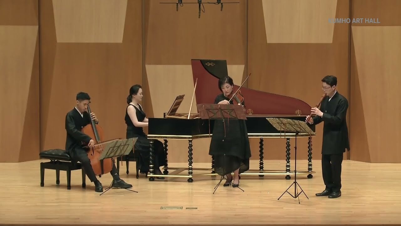 Johann Sebastian Bach - Trio Sonata in G Major, BWV 1038