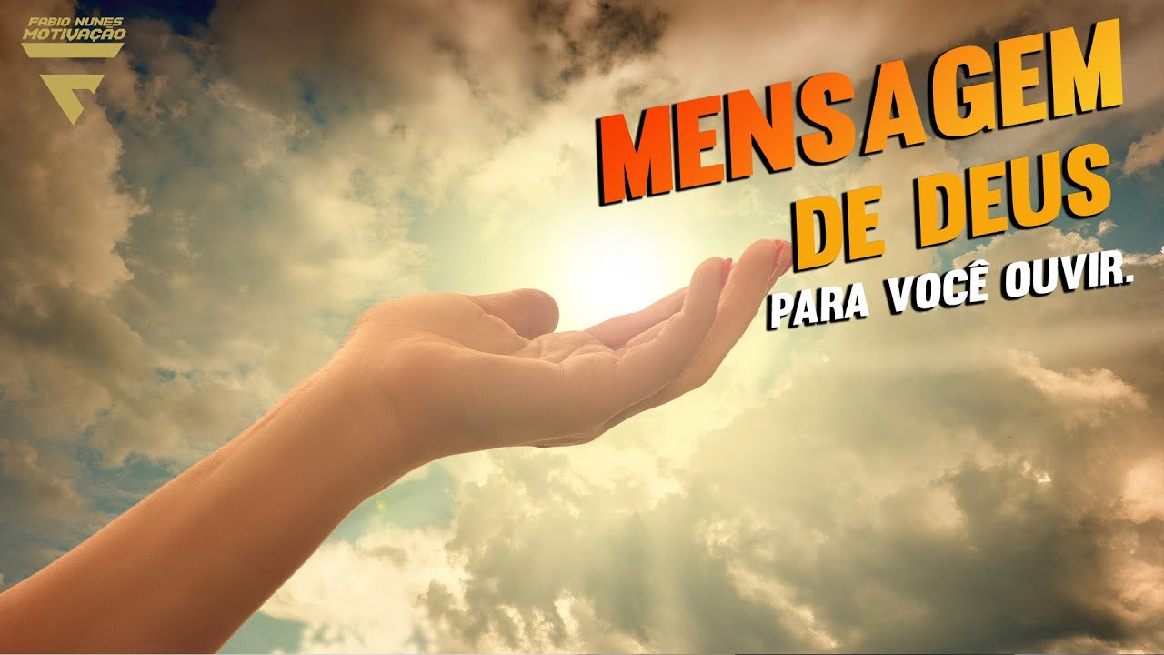 DEUS TEM UMA MENSAGEM PARA VOCÊ OUVIR AGORA I Fabio Nunes motivação
