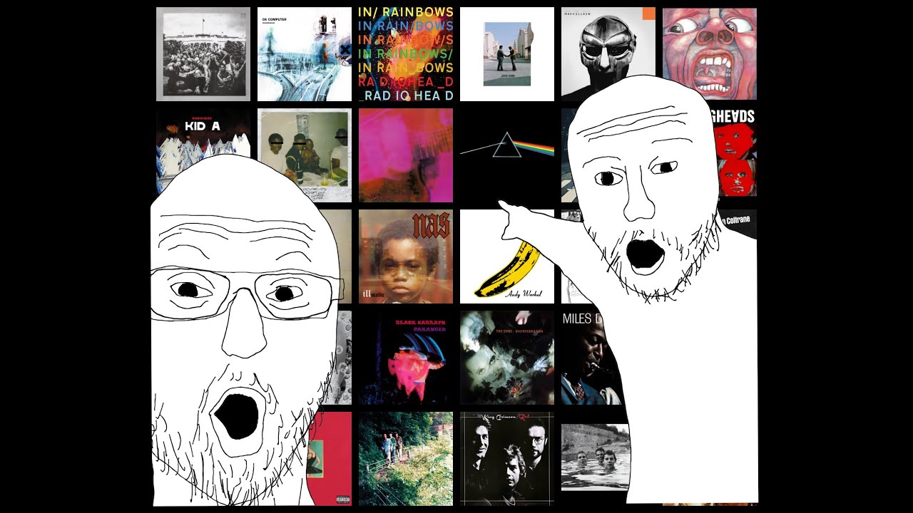 Reacting to/Ranting About the Rate Your Music Top 100 Albums of All Time List for an Hour