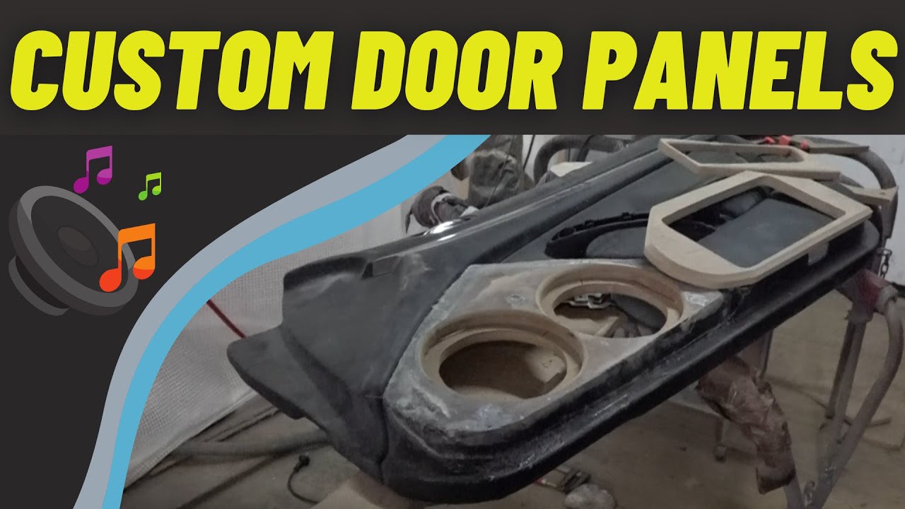 CUSTOM CAR AUDIO DOOR PANELS [Infiniti G37]
