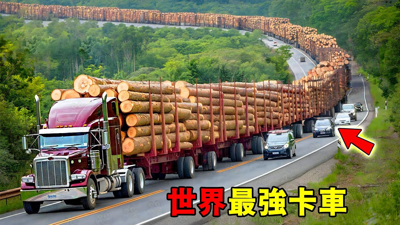 全世界最強的十台卡車！能把50噸樓房拖上公路的重卡只能墊底，第一名連方向盤都嫌多餘，淘汰司機自己上路，顛覆整個運輸江湖！