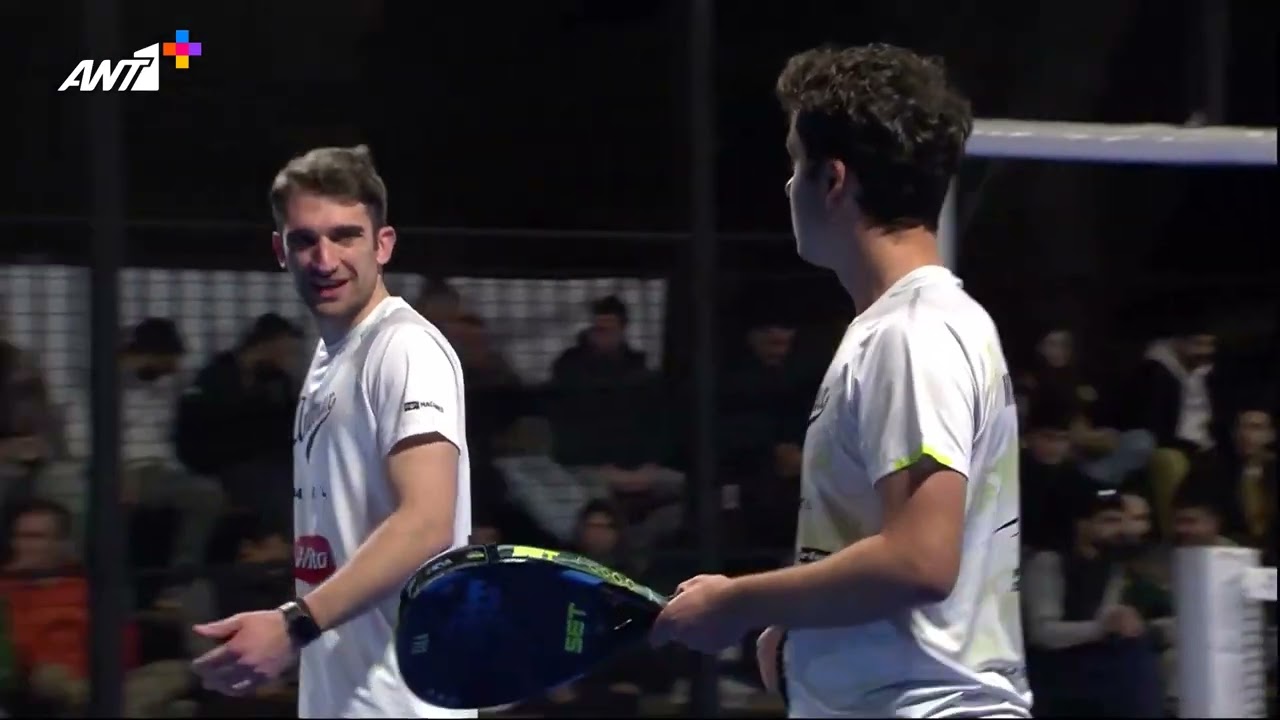 3RD OPEN TOURNAMENT PADEL PLACE MAROUSI 2025 - MEN MASTER FINAL ANT1+