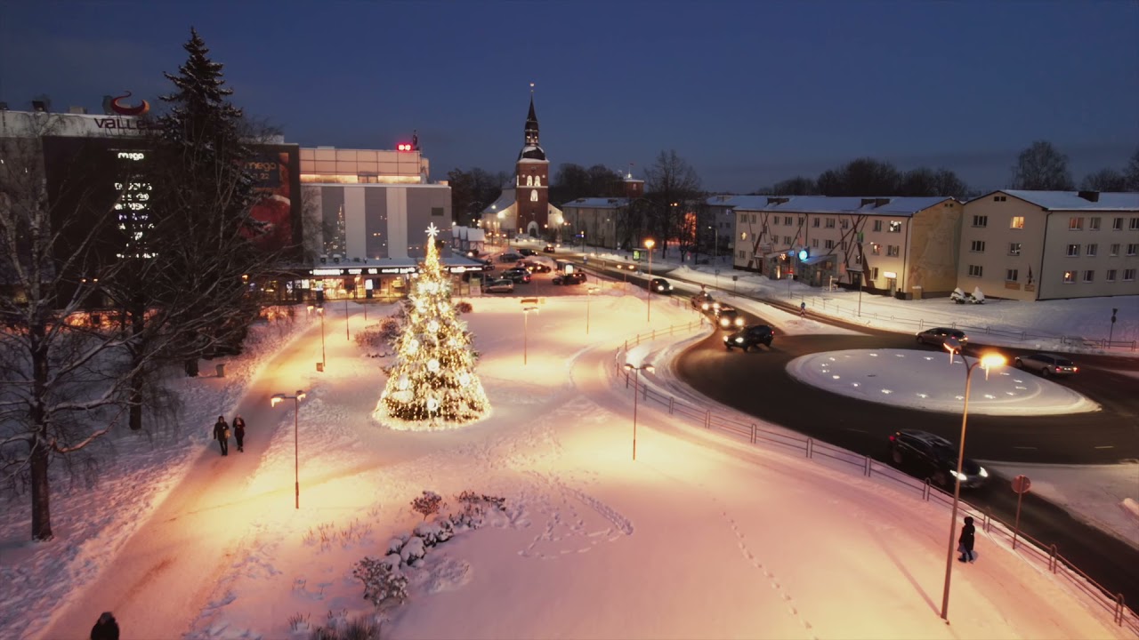 Valmiera 2021. - Christmas time, city centre 04.12.2021.