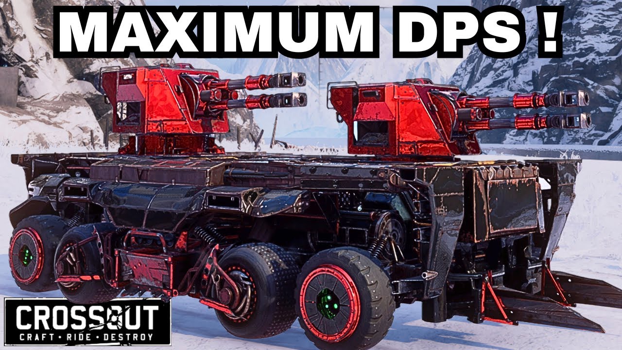 The New Highest Damage Mostodon Loadout in Crossout