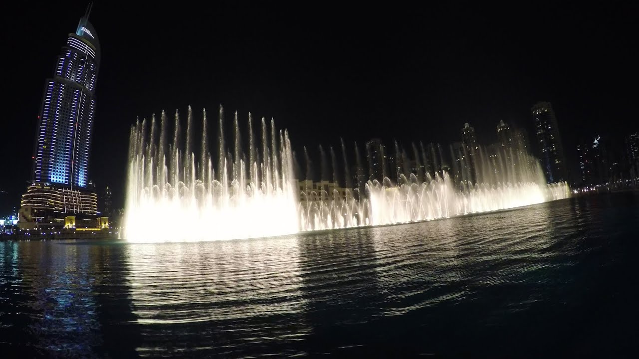 DUBAI FOUNTAINS SHOW! FONTANNY W DUBAJU! [włącz HD, full HD]