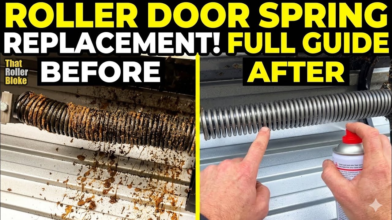 Roller Door Spring Replacement — Full Step-by-Step Guide