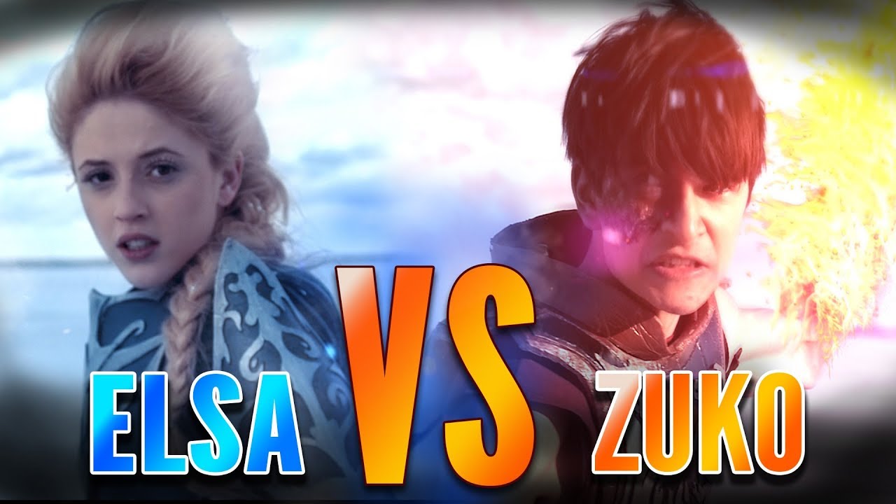 ELSA (Frozen) vs. ZUKO (The Last AIrbender) REAL LIFE FIGHT [The Edge EP 2]