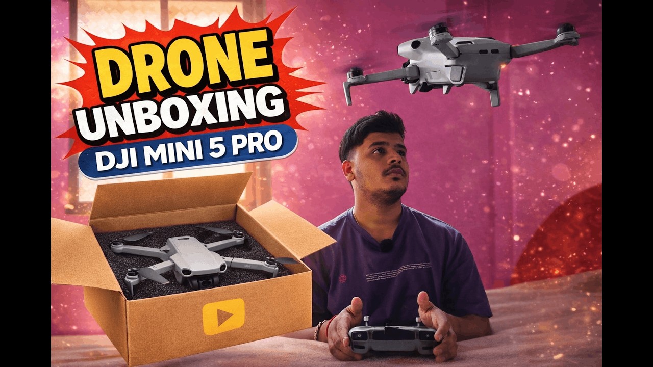 DJI Mini 5 Pro Unboxing & First Impressions!