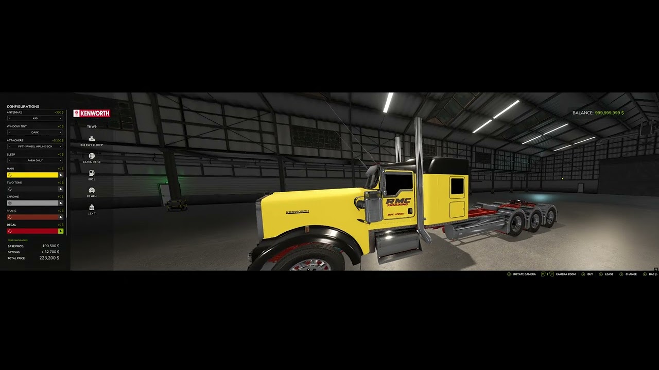 FS24 RMC Kenworth Pack Spotlight
