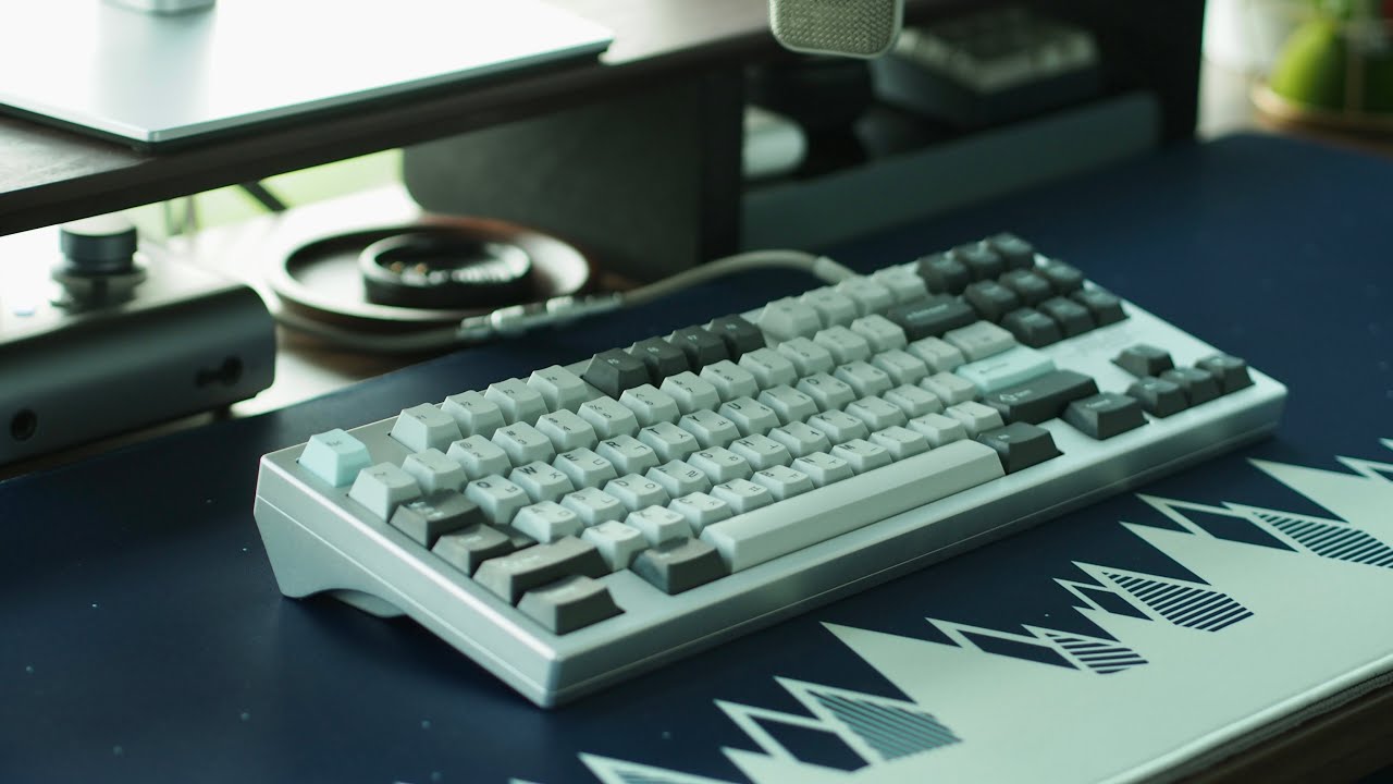 RS TKL MX Blacks Hyperglides with Aluminum Plate Typing Sound Test