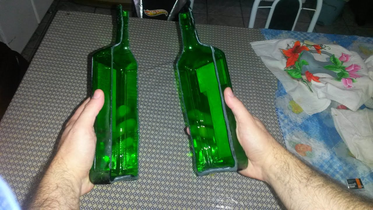 COMO CORTAR GARRAFAS DE VIDRO