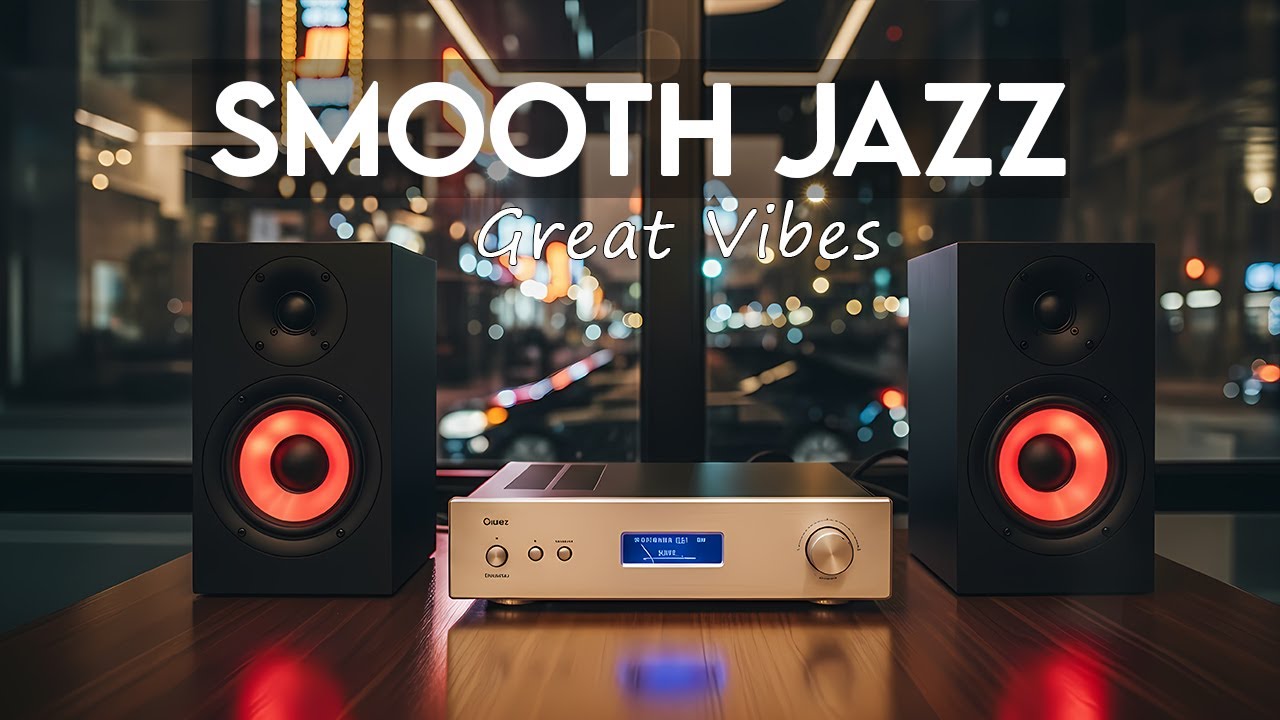Smooth Jazz Lounge LIVE ☕ Relaxing Piano Jazz & Soft R&B for Work, Study & Calm Nights ☕️🎧