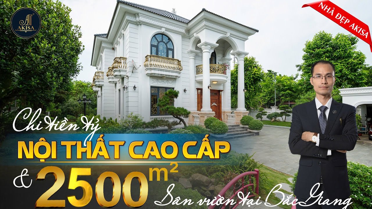 BẤT NGỜ với Biệt thự 2 tầng rộng 2500m2 sử dụng 