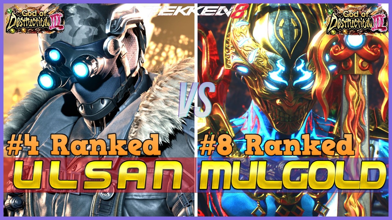 T8 ▰ ULSAN (#4 Ranked Dragunov) Vs MULGOLD (#8 Ranked Yoshimitsu) ▰ Tekken 8 High Level Gameplay
