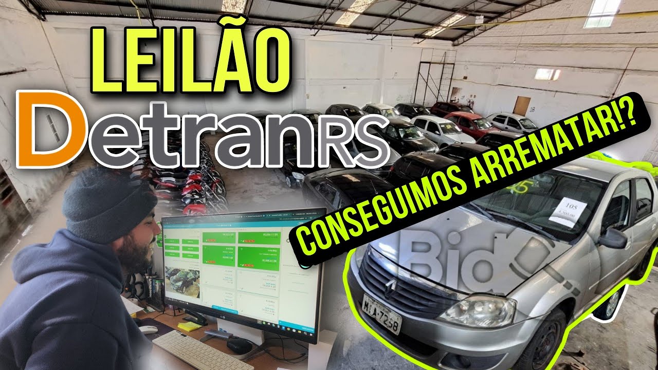 COMPREI UM LOGAN LEILÃO DETRAN/RS?! l EP.1