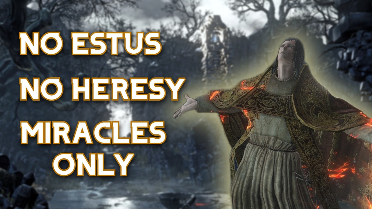 Beating Dark Souls 3 as a TRUE Cleric!