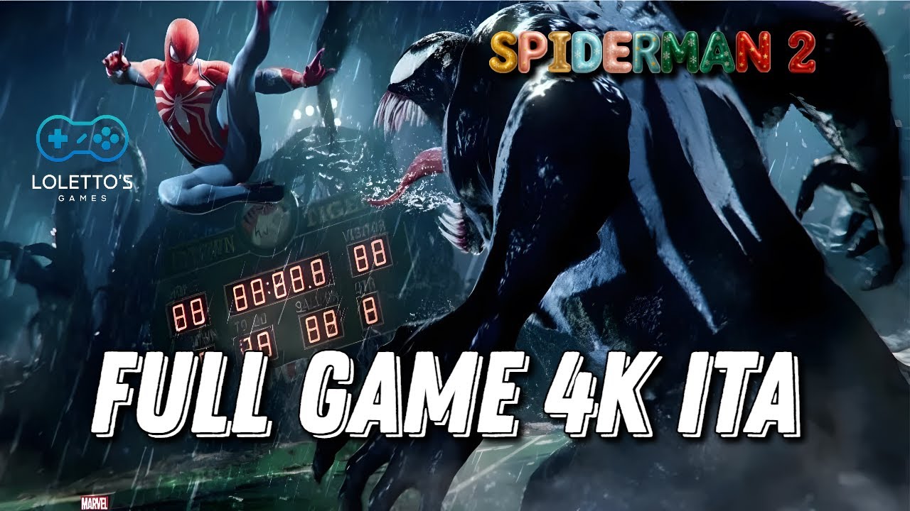 SOLUZIONE COMPLETA SPIDER-MAN 2 PC 🕷️4K FULL GAME