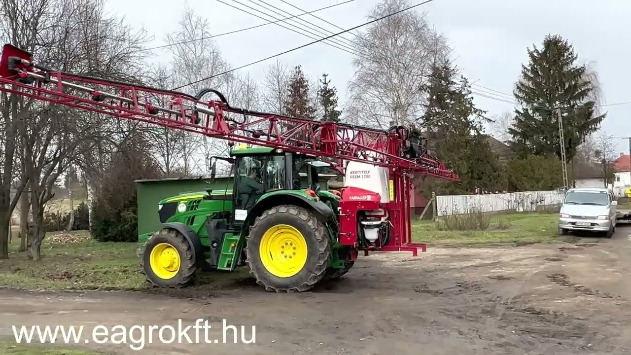 Kertitox Fsz M 1200.18 isobus permetezőgép átadás és bemutatás.