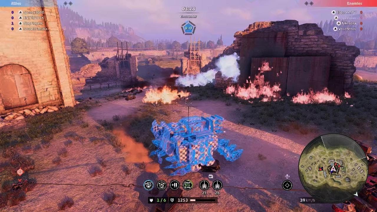 Crossout Clan War - JCO vs FUR1A