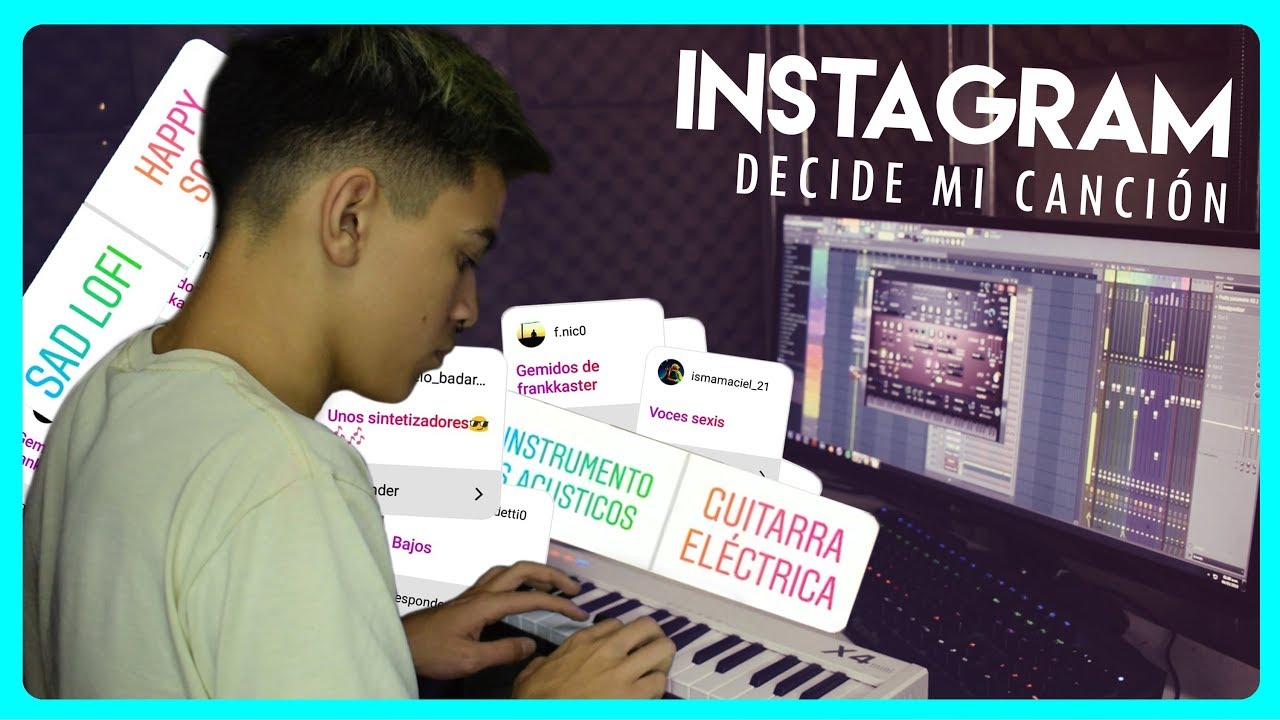 PRODUZCO una CANCIÓN con DECISIONES de mis SEGUIDORES
