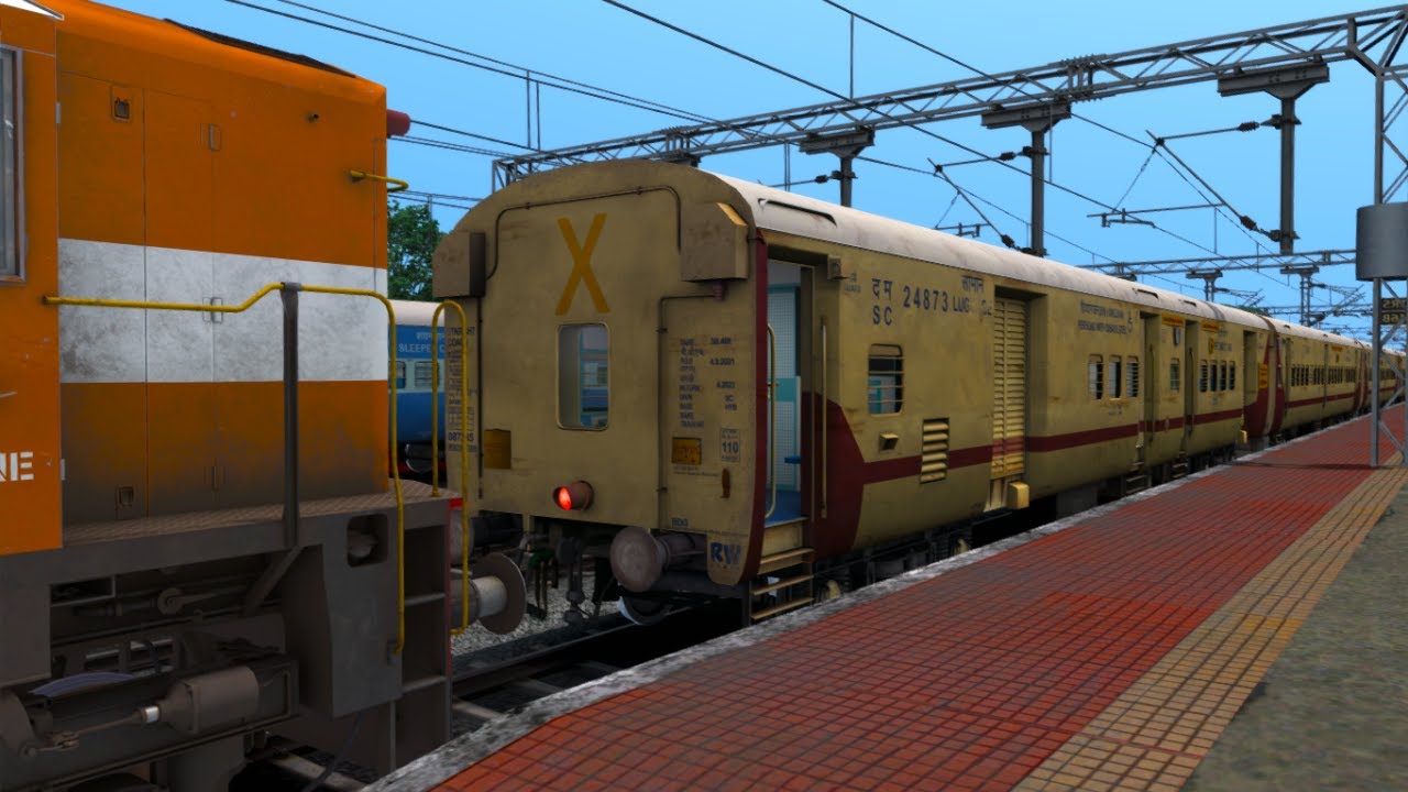 WDM 3D ICF Utkrisht SF Journey || Railworks || Trainsimulatorclassic