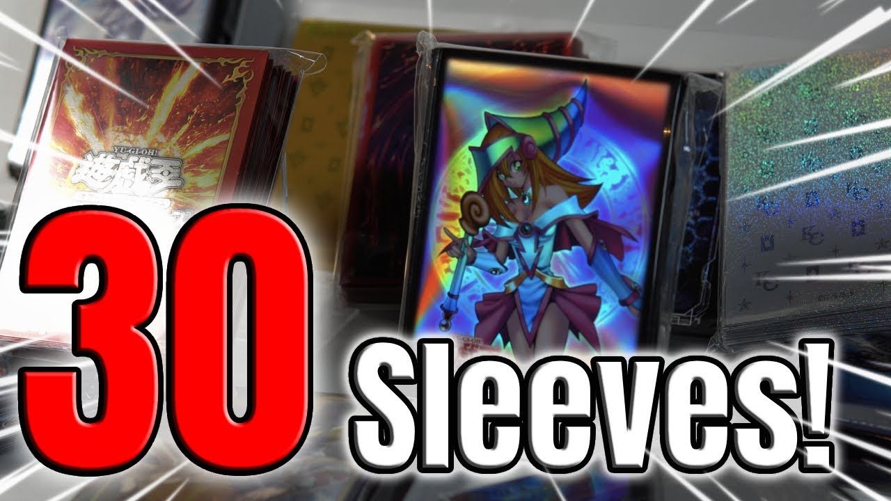 30 INSANE OCG Yugioh Sleeves For YOUR Next Deck!