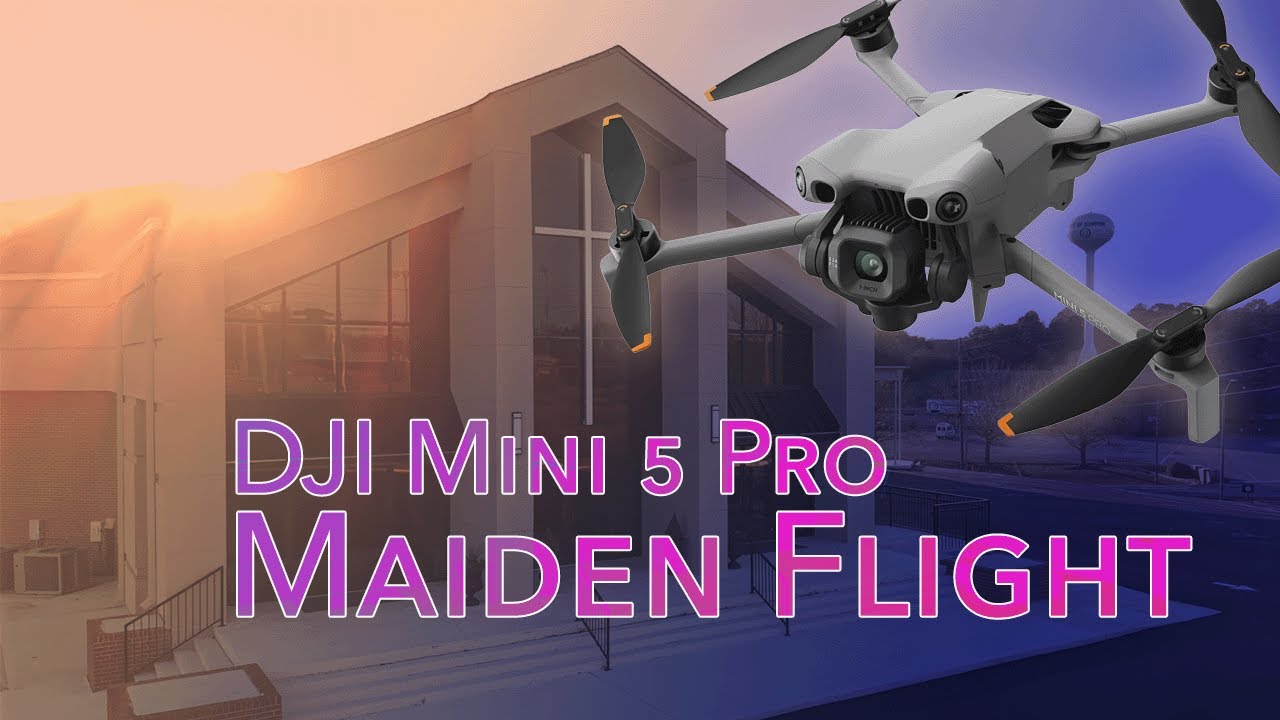 DJI Mini 5 Pro Footage - Maiden Flight!