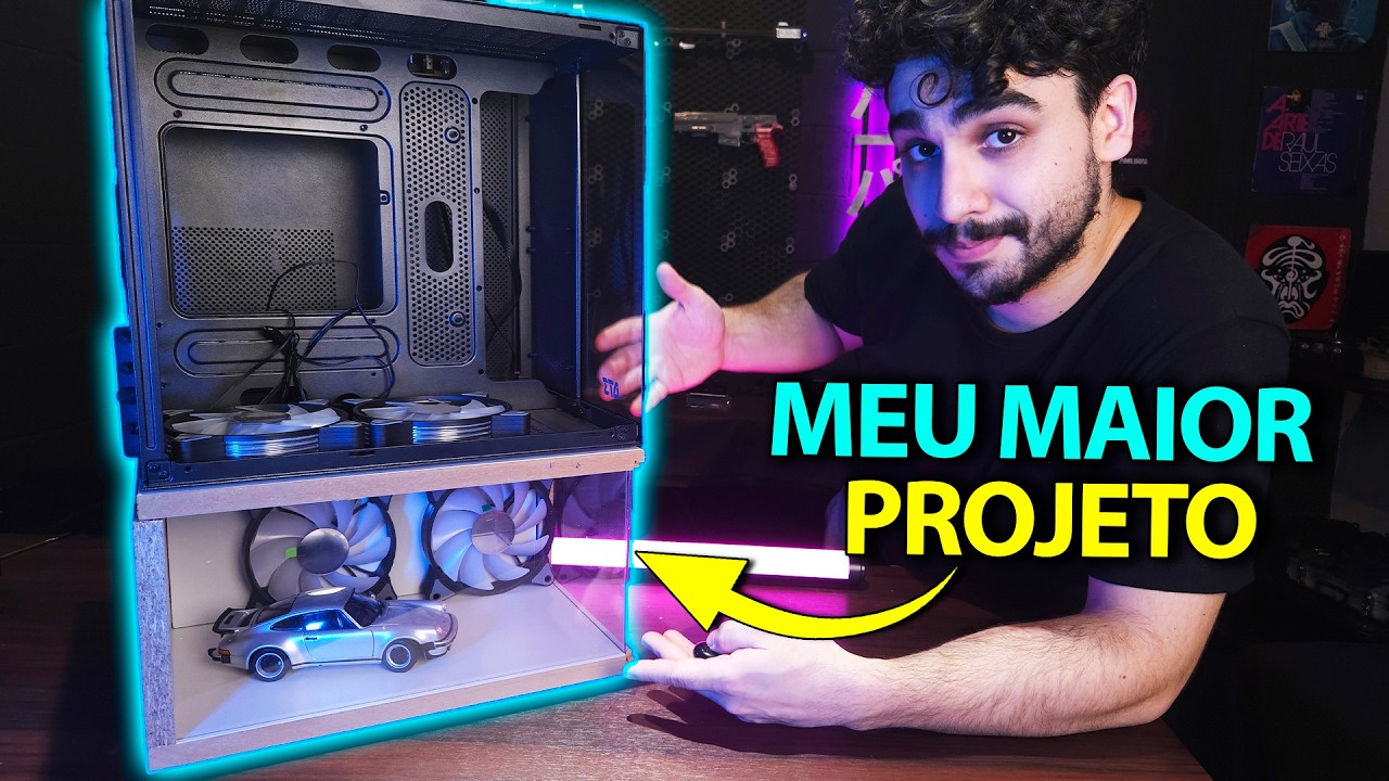 Construindo um PC de Cyberpunk | Extensão do Gabinete