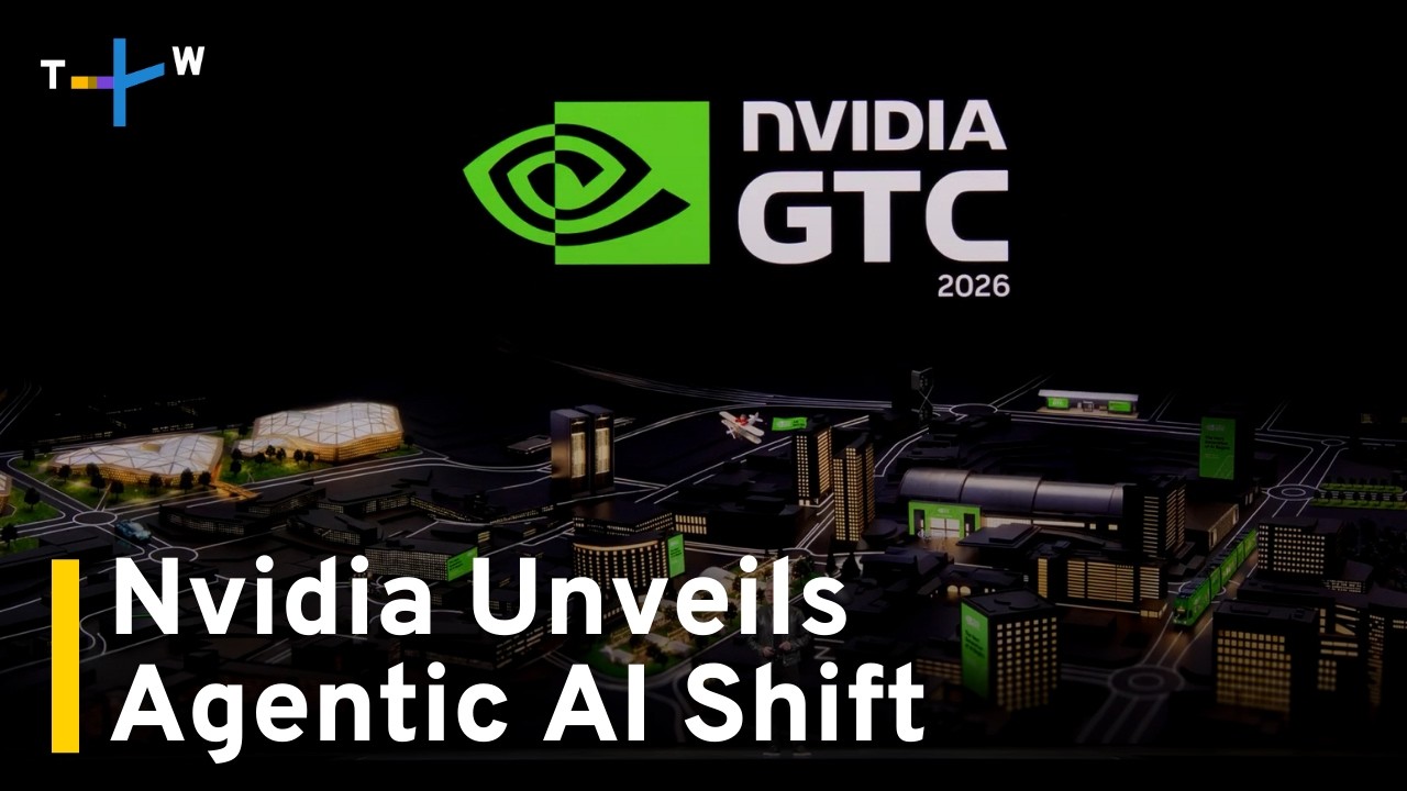 Nvidia's Huang Unveils Agentic AI Vision at GTC Conference｜TaiwanPlus News