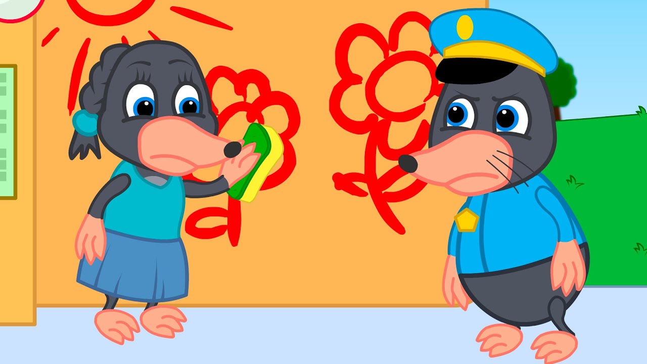 Benny Mole and Friends - Correctional Labor Cartoon for Kids