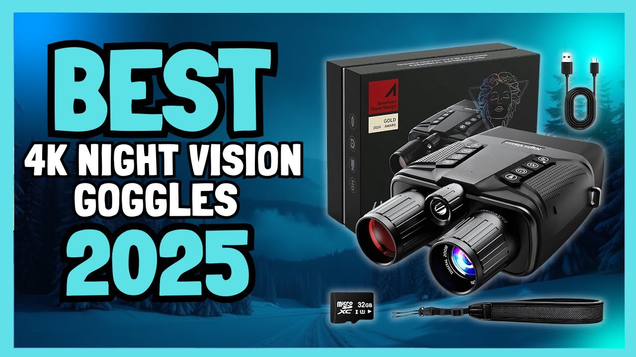 VisioGear 4K Night Vision Goggles Review 🔥 Full Unboxing, Setup & Outdoor Test