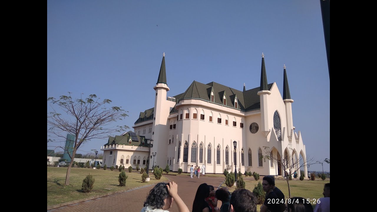 Castelo em Maringá, Arautos do Evangelho, uma obra espetacular!!!!