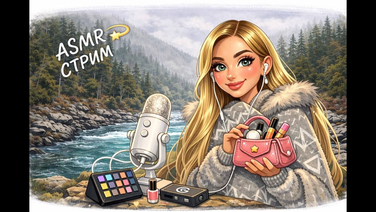 АСМР стрим  ASMR Live стрим #асмр #asmr #live