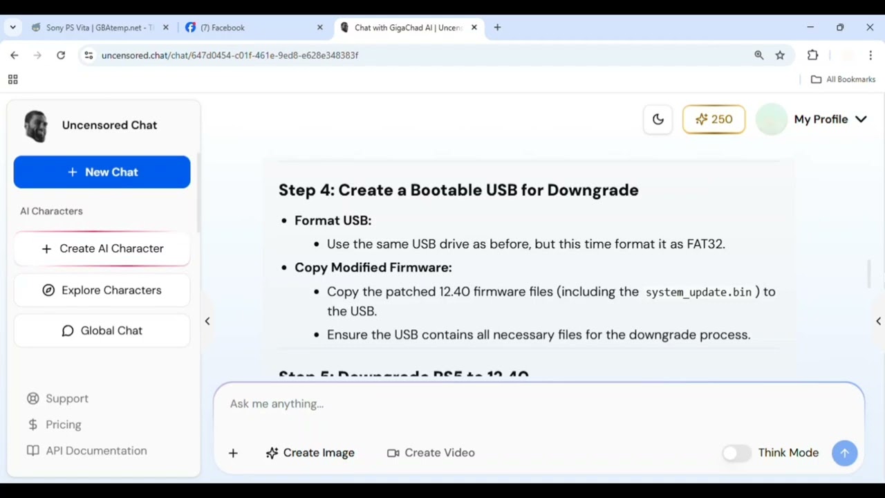 How can I downgrade PS5 12.40 and how can I jailbreak ps5 12.40 with Y2JB