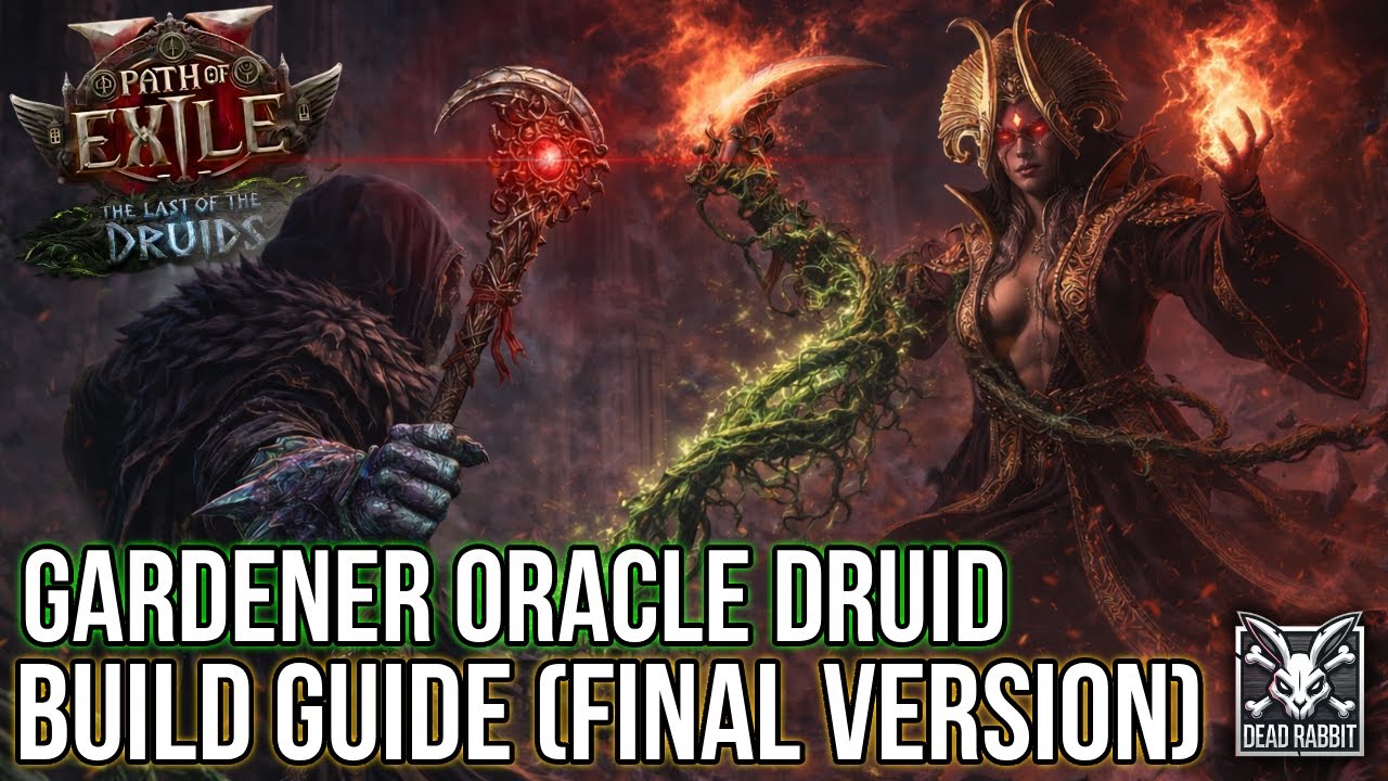 The best Plants Build in POE2 - Gardener Oracle Druid Build Guide - Min/Maxed Version - 0.4
