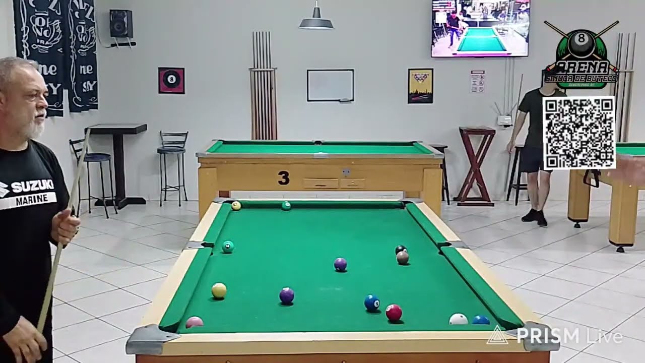 Transmissão ao vivo de Sinuca de Buteco Torneios