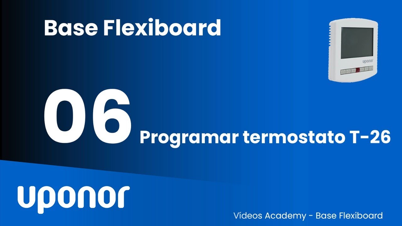 Programar termostato T 26
