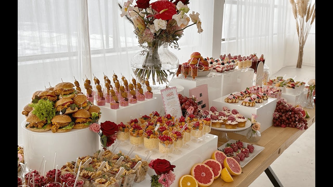Valentines Day Fingerfood Buffet for HUNKEMÖLLER | Sheker Catering