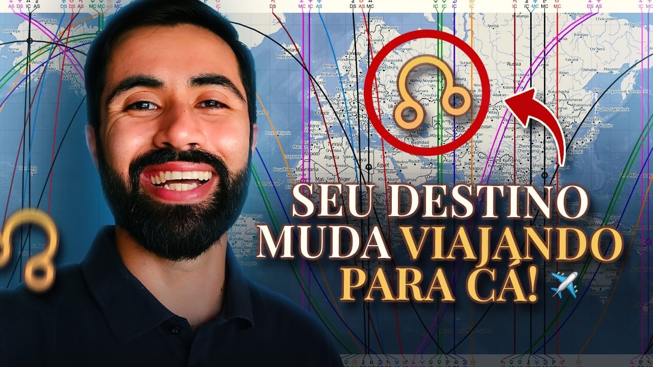 NODO LUNAR NA ASTROCARTOGRAFIA: O LUGAR NO MUNDO ONDE SUA VIDA MUDA SEGUNDO A ASTROLOGIA