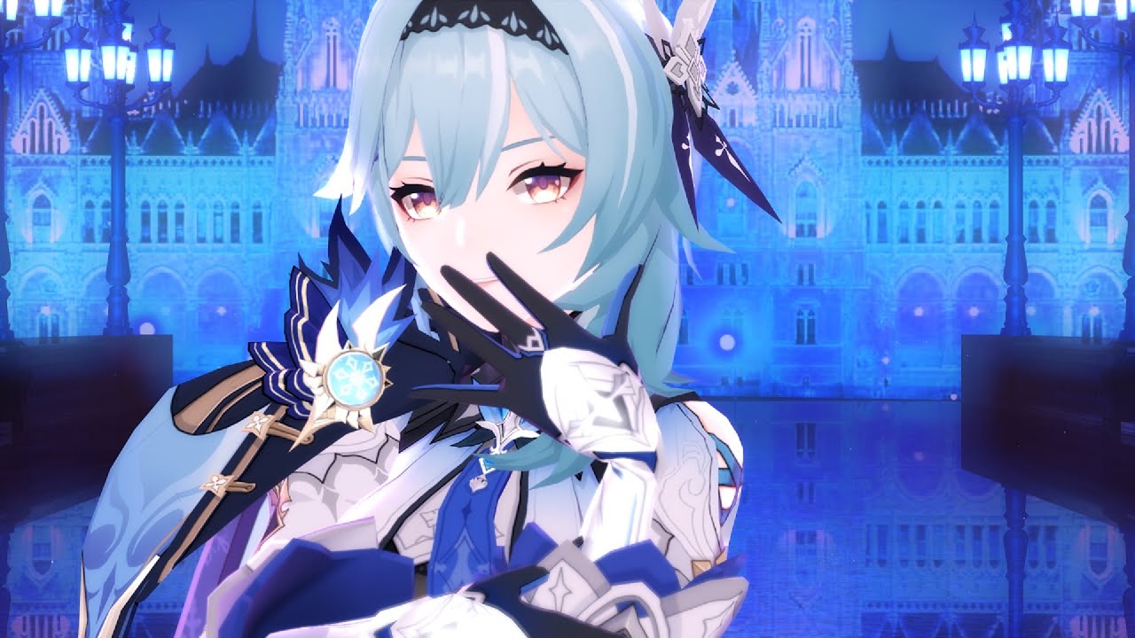 エウルアで[A]ddiction 【原神MMD/Genshin Impact】【Eula】