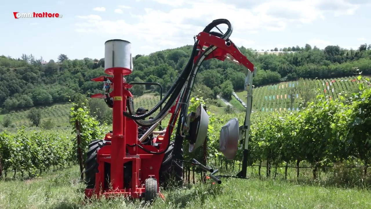 Olmi 450 R  Defogliatrice pneumatica, Pneumatic deleafer for vineyard