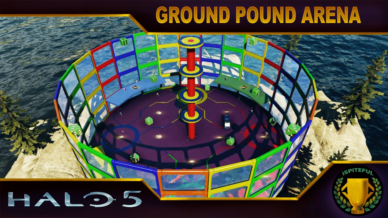 Halo 5 Custom Game : Ground Pound Arena