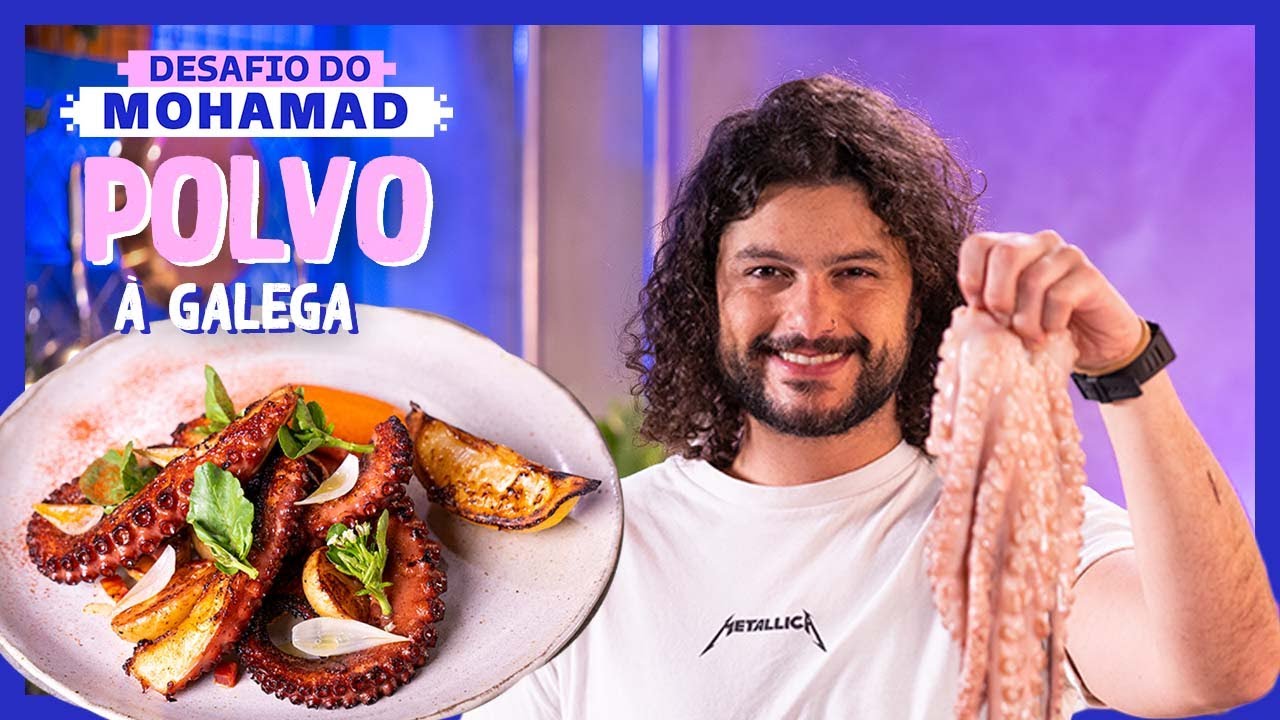 MINHA RECEITA DE POLVO À GALEGA | DESAFIO DO MOHAMAD | EPISÓDIO 04