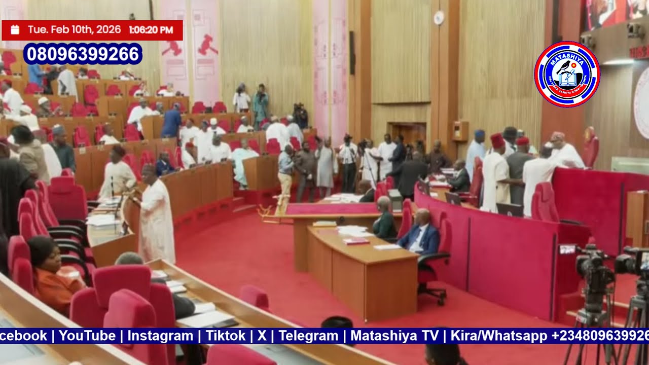 Zaman gaggawa kai tsaye daga majalisar dattawan Najeriya kan dokar zaɓe