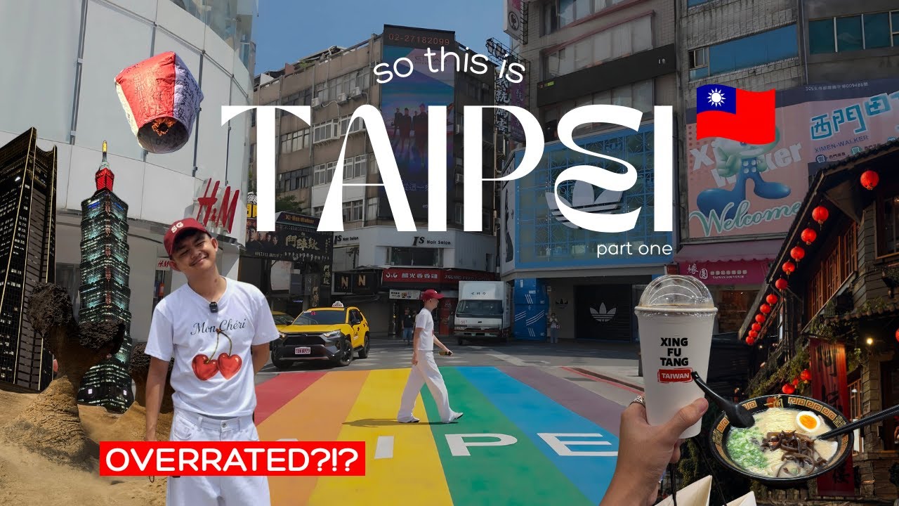 🇹🇼 first time in taipei: exploring ximending, yehliu, shifen, & jiufen | taiwan vlog (part 1)